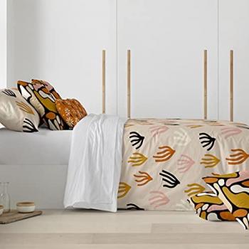 Funda Nórdica Idore Multicolor 100% Algodón 175 Hilos para Cama de 180 (260 x 240 cm) con Botones