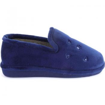Zapatillas de casa de mujer azul marino VARIOS 0585
