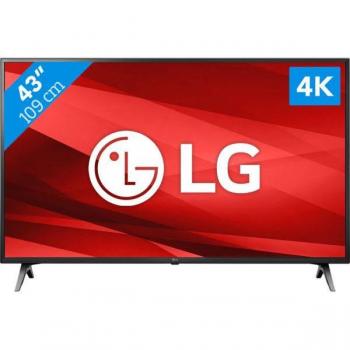 Televisión LG 43 LED 4K UHD Smart TV con Inteligencia Artificial y HDR10 Pro