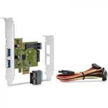 HP - Tarjeta PCIe (2x2 puertos SuperSpd, USB 3.0)