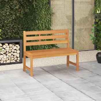 114 cm Solid Teak Wood Garden Bench