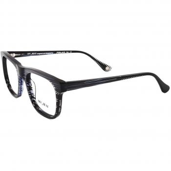 Polar OFF_BEAT 13 480 Gafas Recetadas para Hombre Negras con armazones negros y lentes recetados de 53