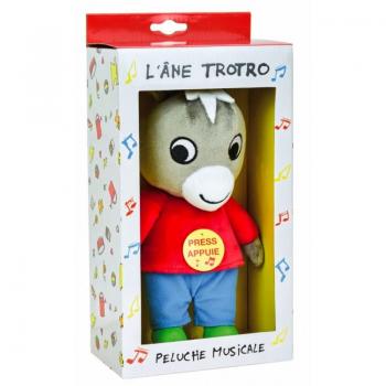 Peluche Jemini Trotro Musical Poliéster Multicolor +/- 28 cm