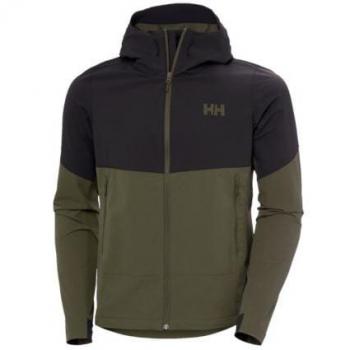 Helly Hansen Men's Blaze Utility Green Softshell Hooded Jacket