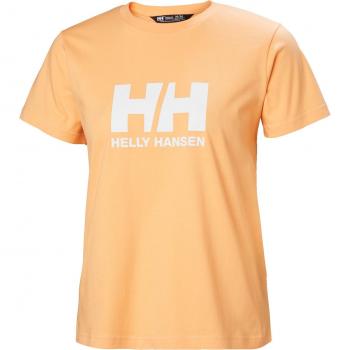 Camiseta Helly Hansen Logo 2.0 manga corta naranja Miami Peach mujer - XS
