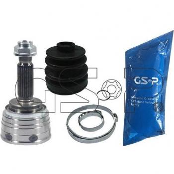 Juego de articulación GSP CV-joint 839009, tipo: árbol de transmisión, características: incluye dos juntas homocinéticas, fabricado con materiales de alta calidad para mayor durabilidad y rendimiento, diseñado para un ajuste perfecto en vehículos e