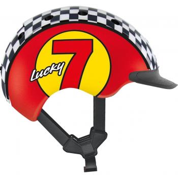 Casco 2333 Bicicleta, Unisex Niños, Rojo, S