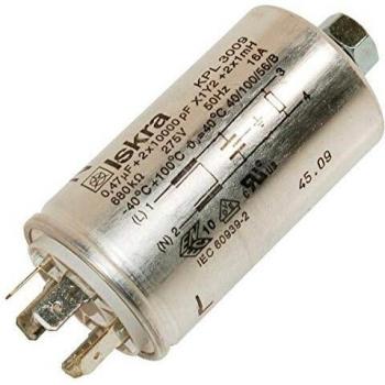 Condensador anti-parasitario 0.47µf original para microondas Whirlpool, Bauknecht, IKEA, Ariston, Hotpoint
