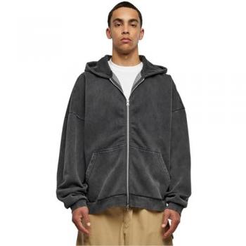 Urban Classics 90's Heavy Sand Washed Zip-Up Hoodie
