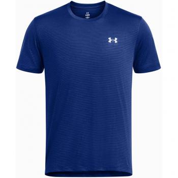 Camiseta de Manga Corta Under Armour Launch para Hombre Azul