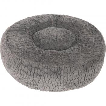Funda de recambio para cama de perro Flocke - Ø 90 cm, gris