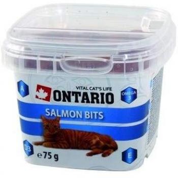 Snacks Gatos Salmón Omega bits 75g