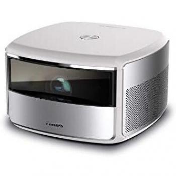 Philips Projection Screeneo S6, 4K HDR Todo en uno, Corto Alcance, con Pantalla de hasta 120, TV con proyector de Cine en casa de hasta 2000 lúmenes de Color, Android, apps, Keystone eléctrico