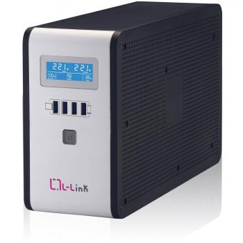 L-Link | Sistema de Alimentacion Ininterrumpida para Pc | Sai de 1600 VA Interactive con Display LCD L-LINK LL-7716