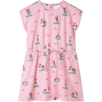 Vestido infantil rosa claro 92 - Día y Noche, vidaXL