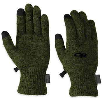 Outdoor Research Biosensor Liners Guantes, Evergreen