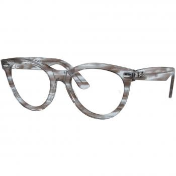 Ray-Ban RX2241VF Wayfarer Way Asian Fit 8361 Men's Eyeglasses Blue Size 51 (Frame Only) - Blue Light Block Available