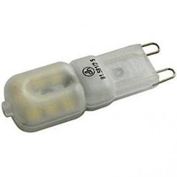 Bombilla LED Electro DH de 2,5 W, matizada, Base G9, Color Blanco día, 6500 K, 220 lumens, Clase A+, 81.581/2.5/Dia