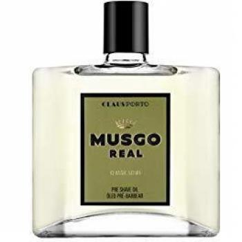 Aceite Pre Afeitado Musgo Real 100ml - Aceite preafeitado para hombre, formulado con ingredientes naturales que suavizan la barba y preparan la piel para un afeitado más cómodo y apurado, envase de
