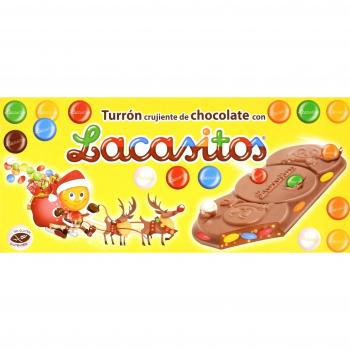 Lacasitos Crujiente de Chocolate Turrón, 200g