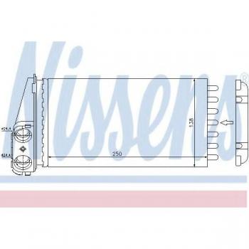 Radiador de calefacción NISSENS 72945 con características de alto rendimiento, diseño compacto, fácil instalación, eficiencia energética y materiales duraderos