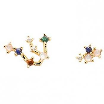 Pendientes Pdpaola Mujer AR01-402-U, 1 cm de largo