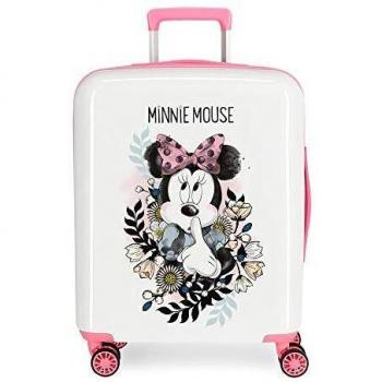 Disney Minnie Style Maleta de cabina Multicolor 37x55x20 cms Rígida ABS Cierre combinación 38.4L 2,9Kgs 4 Ruedas Dobles Equipaje de Mano