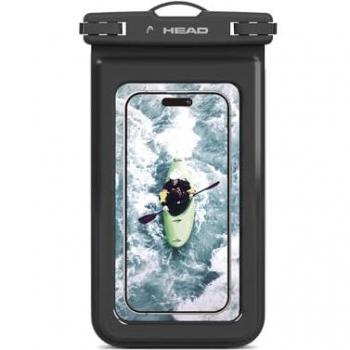 Funda Flotante Impermeable Universal Head IPX8 para Móvil Hasta 6.8 Negro