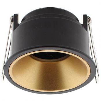 Downlight LED MOS UGR17 Round 7W Negro/Dorado Blanco Cálido