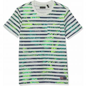 IKKS T Shirt Mariniere PALMIERS, Camiseta para Niños, Beige