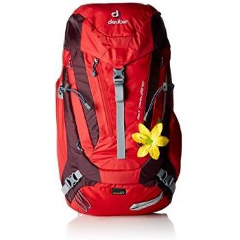Deuter ACT Trail Mochila para MontaĂ±a, Mujer, Rojo