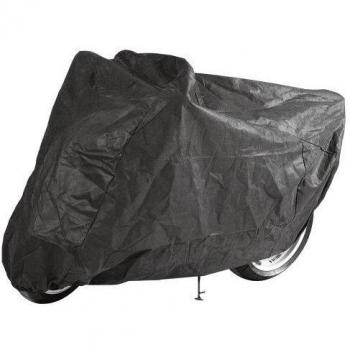 Safetec Lona para Cubrir la Moto, Negro, XL