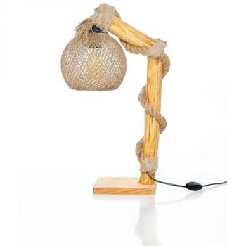 Lámpara de sobremesa WELLHOME - Natural, 24x50