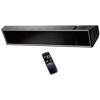Calentador Infrarrojo de Cristal Negro Sined 2000W con Control Remoto y Temporizador