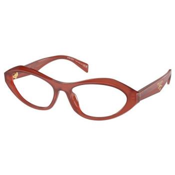 Prada PR A21V 13V1O1 Women’s Eyeglasses Brown Size 55 (Frame Only) - Blue Light Block Available