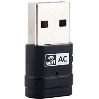 Laptone N600 Dual band(2.4Ghz+5Ghz) Advance Wireless USB Adapter Ultra-fast with 802.11ac 433Mbps+150Mbps For gaming and live streaming, [Importado de Reino Unido]