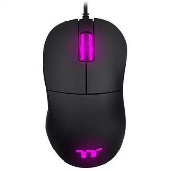 Thermaltake DAMYSUS RGB Ratón Gaming Óptico Ergonómico 16000 DPI Negro GMO-DMS-WDOOBK-01