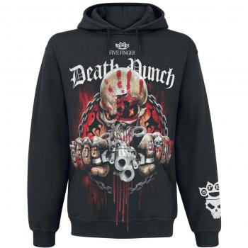 Five Finger Death Punch Assassin Sudadera con capucha Negro S