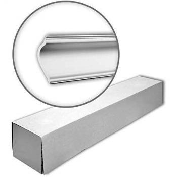 Caja de Cornisa Profhome 150180 - 8 Piezas, 16 m, Molduras Decorativas para Techo y Paredes