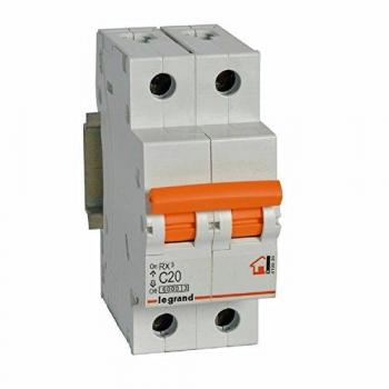 Interruptor Diferencial Magnetotérmico Legrand 2 Polos 25A 30mA RX3 para Vivienda