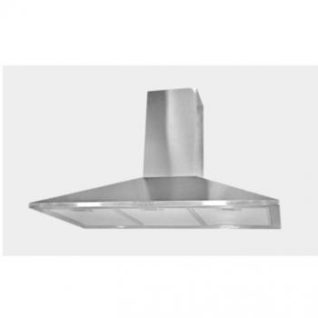 Mepamsa Piramide 90 Campana aspirante Decorativa de Pared de INOX, 3 W, 3 Velocidades, Acero Inoxidable