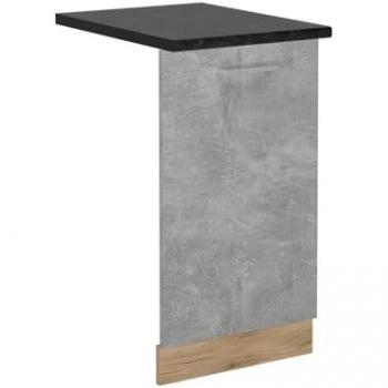 Tapa del Lavavajillas R-Line 45 cm, Hormigón/Antracita
