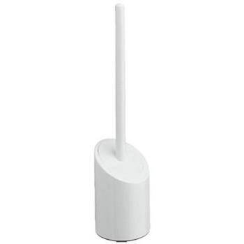 Porta Scopino de Baño Tondo Metaform Línea 149 Color Blanco con Altura de 44,5 cm