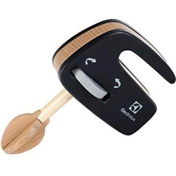 Theo Klein 7402 Batidora de mano Electrolux de madera - Con varilla giratoria - Accesorios para cocinas de juguete - Juguete para niños a partir de 3 años