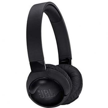 JBL Tune 600 BT ANC Auriculares inalámbricos con bluetooth y cancelación de ruido – sonido Pure Bass – 12h de música continua – Negro