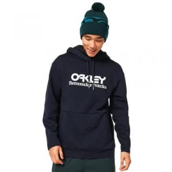 Sudadera con capucha Oakley Rider Long 2.0 negra iridiscente para hombre