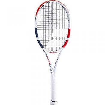 BABOLAT Pure Strike Tour U NC Raqueta, Adultos Unisex, Blanc Rouge Noir