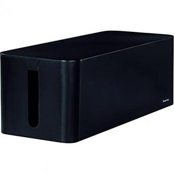 Hama 020664 Organizador de Cables, Negro