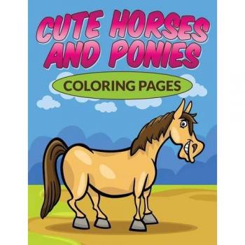 Páginas para Colorear de Lindos Caballos y Ponis