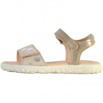 Sandalia Geox Haiti J028ZA Rosa - Piel de Primera Calidad
